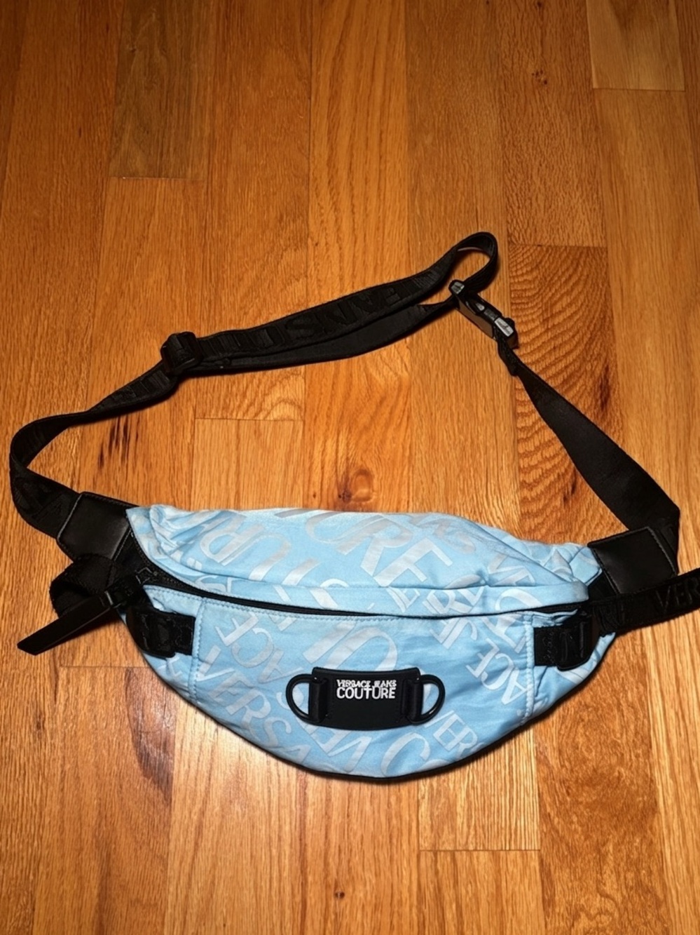 Versace Light Blue Belt Bag 🔥